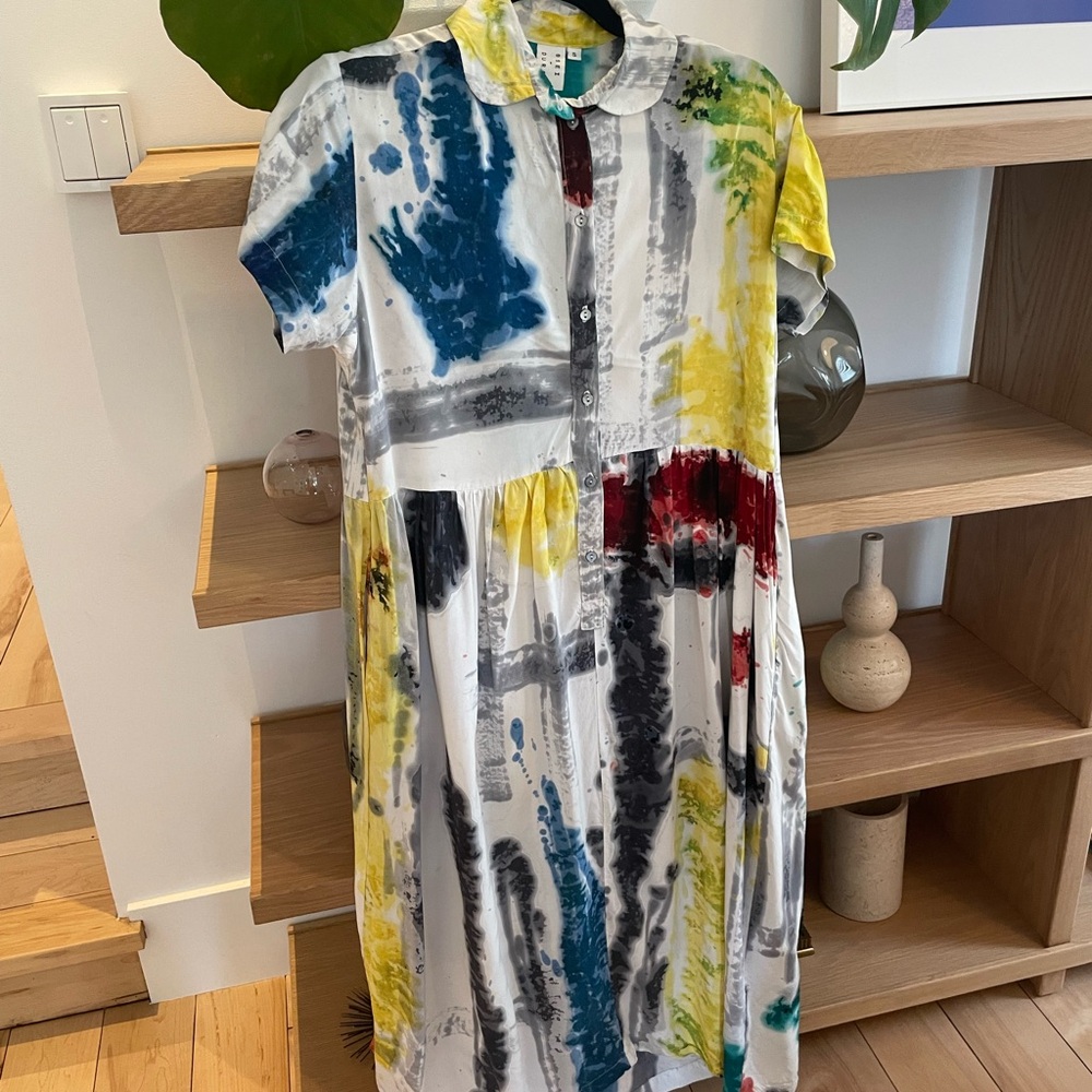 Osei Duro Imperium midi dress - small